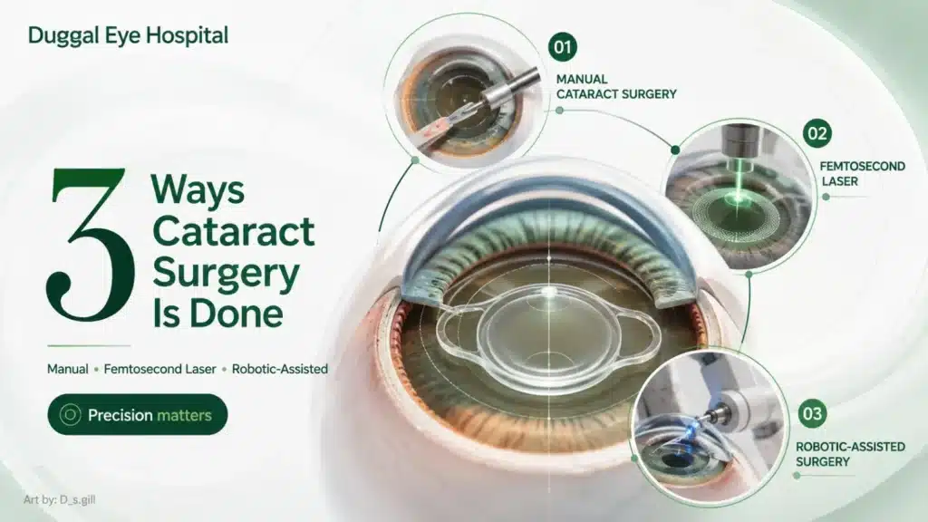 cataract Surgery Itself Gets Done