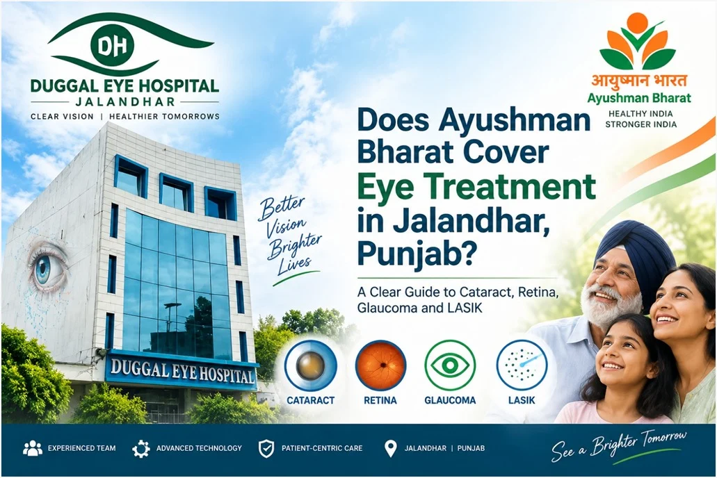 Ayushman Bharat cover Eye Treatment in Jalandhar