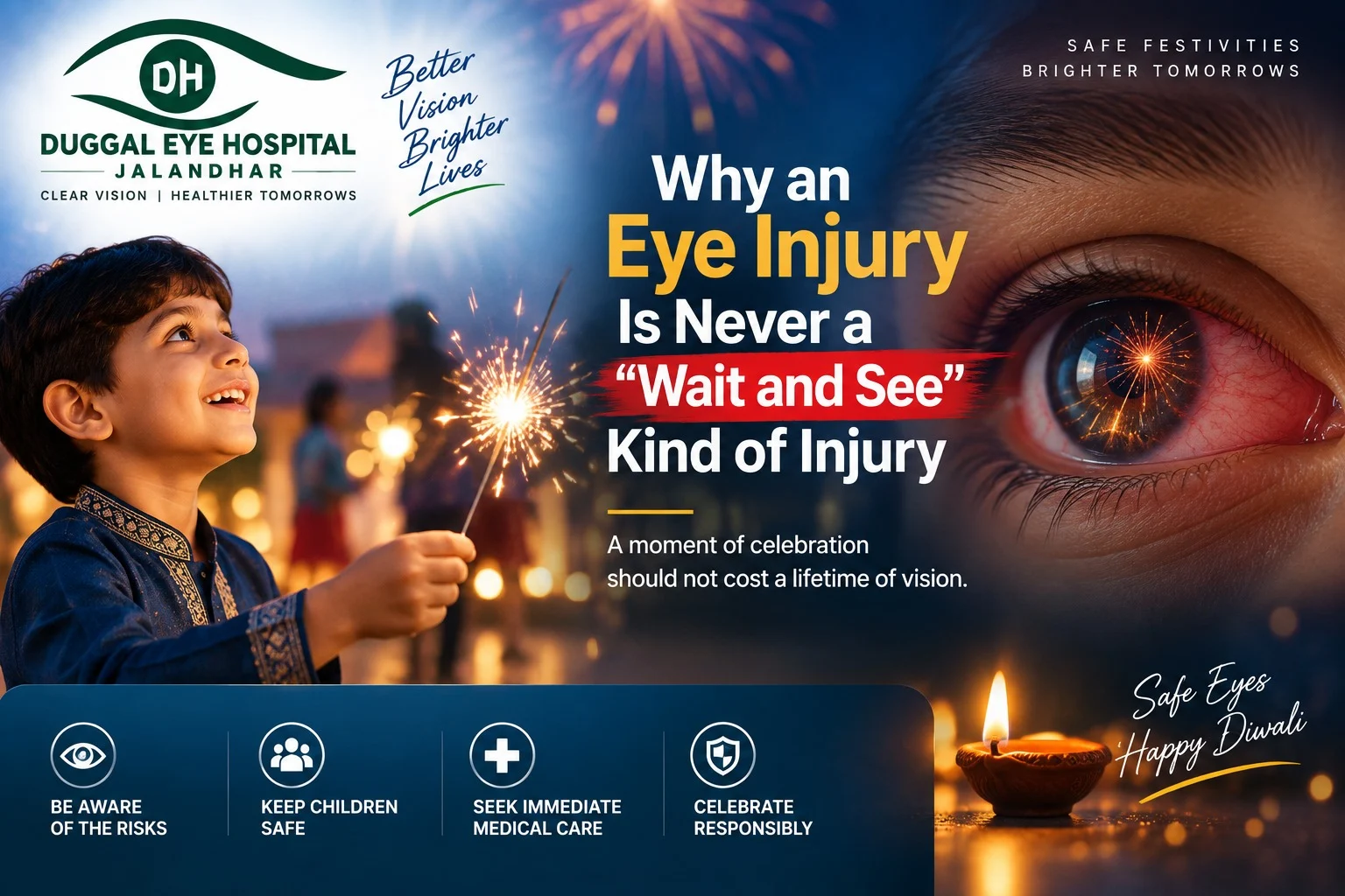 Diwali Eye Safety Tip